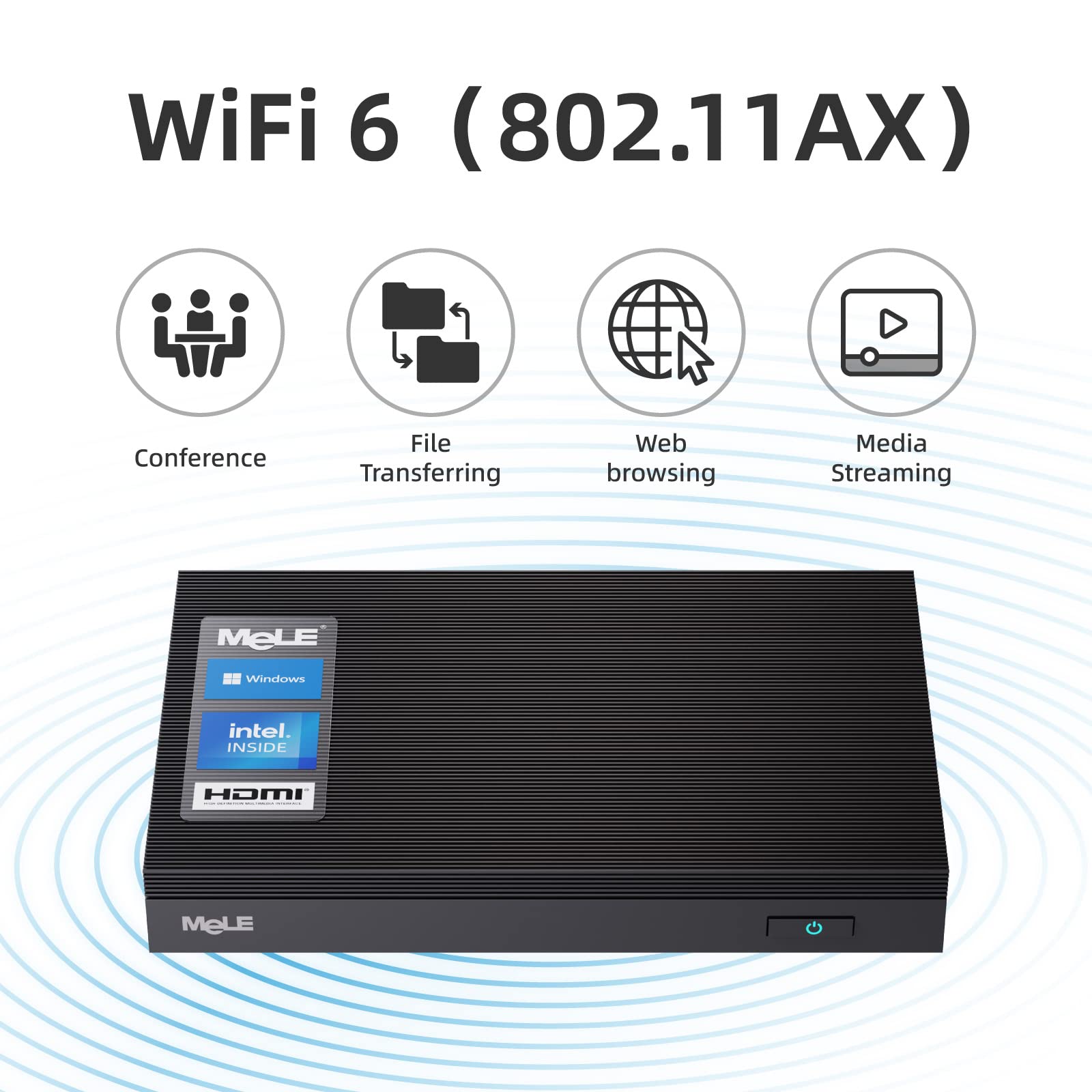 ファンレスミニPC Quieter3Q N5105 Wifi 6 Win11 Amazon.com: MeLE Mini PC Fanless Quieter3Q N5105 8GB LPDDR4x